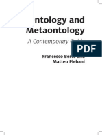 Berto Plebani-Ontology Metaontology - ToC Introduction