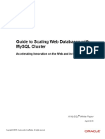 Guide To Scaling Web Databases With MySQL Cluster