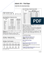 Pediatric Vital Signs