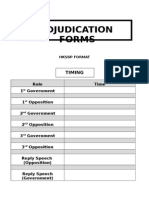 Adjudication Form HKSBP