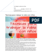 Trabajar La Rabia Con Niños