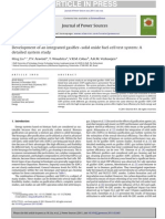 Development of An Integrated Gasifier-Solid Oxide Fuel Cell Test System - A Detailed System Study