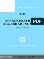 Approximation by Algebraic Numbers PDF