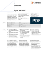 Product Handling Guide-Formaldehyde