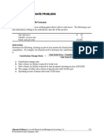 Chapter 19 Alternate Problems Problem 19.1A: Alternate Problems For Use With Financial and Managerial Accounting, 12e