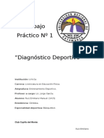 Modelo de Diagnóstico Deportivo.