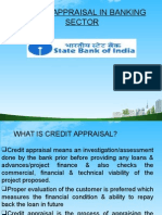 SBI - Credit Appraisal