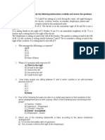 Ques (1-5) Directions: Study The Following Information Carefully and Answer The Questions Given Below