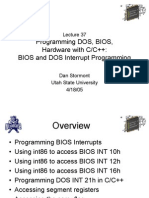 Bios Interrupt Programming