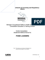 Fixed Ladders: Michigan Occupational Safety & Health Administration Consultation Education & Training Division