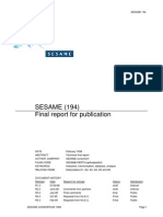 Sesame Report Long