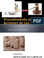 Procedimiento de Acciones de Ley