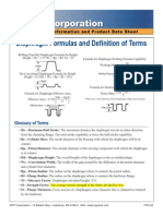 RPP Corp-Diaphragm Formulas