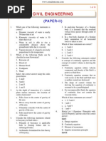 IES OBJ Civil Engineering 2003 Paper II