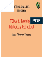 Morfologia Litologica y Estructural