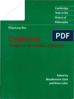 Friedrich Nietzsche-Daybreak - Thoughts On The Prejudices of Morality (Clearscan) - Cambridge University Press (1997) PDF