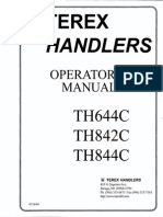 Manual de Operación Telehandler Terex