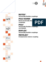 Rotex Poly-Norm: Torsionally Flexible Couplings