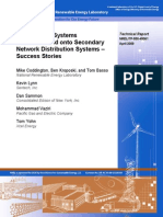 Photovoltaic Systems Interconnected Onto Secondary Network Distribution Systems - Success Stories