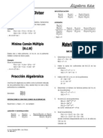 Minimo Comun Multiplo y Maximo Comun Divisor