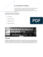 Airframe Components of Missile: Materials Used in Missile