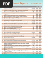 Pda Technical Reports List