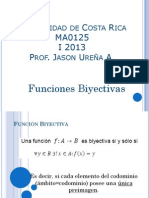 Función Biyectiva