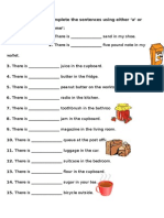 Countable and Uncountable Nouns