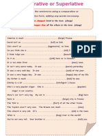 Comparative Vs Superlative