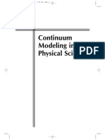 Hsm7n Continuum Modeling in The Physical Sciences