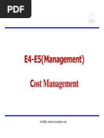 Cost MGMT