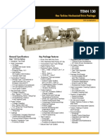 TITAN 130: Gas Turbine Mechanical Drive Package