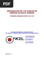 DESIGNACION CABLES Rev 2012-02-15