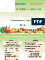 Envasado de Atmósferas Modificada de Frutas y Hortalizas