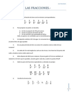 Unidad 5 Las Fracciones Ejercicios PDF