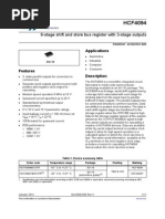 Datasheet hcf4094