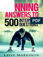 Winning Answers To 500 Interview Questions