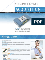 Data Acquisition Catalog en