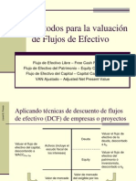 Métodos para La Valuación de Flujos de Efectivo