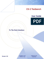 CSI-2 Testbench User Guide 1 02