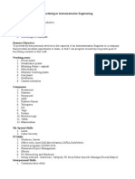 Instrumentation Skills and Knowledge