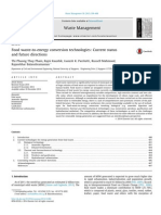 Food Waste-To-Energy Conversion Technologie Current Status