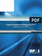 PMP Exam Content Outline