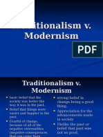 Traditionalism V Modernism