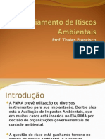 Aula 6 - Gerenciamento de Riscos Ambientais