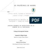 Analisis Dinamico de Estructuras en El Dominio de La Frecuencia