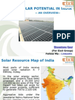 Potential of Solar in India