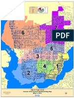 Cape Coral City Council District Map