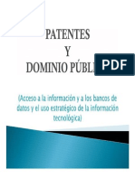 3 - Patentes y Dominio Público