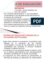 Sistema de Evaluaciòn